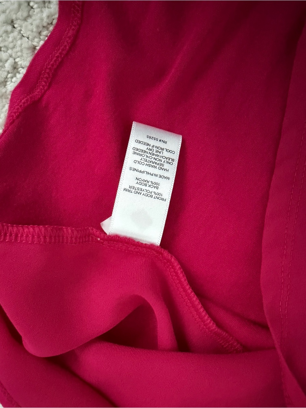 Express Womens Sleeveless Cutout Top - pink - Picture 4 of 5